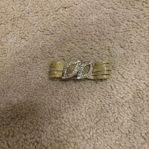 Hobe Mesh Gold Bracelet